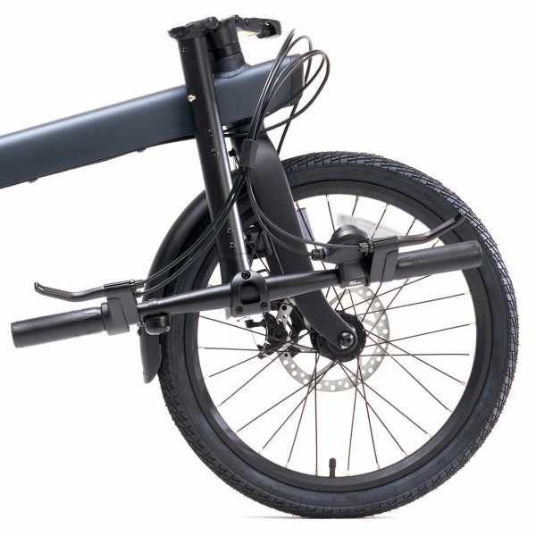 Bicicleta eléctrica  Xiaomi Qicycle, Hasta 25 km/h, Autonomía 45 km,  Plegable, Negra